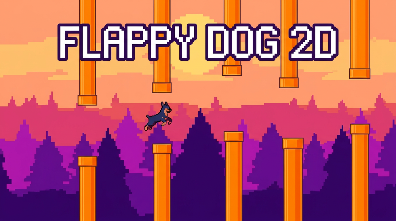 Flappy Dog 2D Banner
